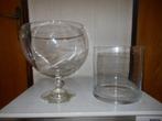 glazen bloemvazen, Huis en Inrichting, Ophalen, Gebruikt, Overige kleuren, Glas