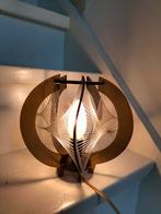 Vintage draadlampje hangend of staand te gebruiken, Huis en Inrichting, Lampen | Wandlampen, Ophalen of Verzenden, Zo goed als nieuw
