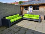 loungebank, Tuin en Terras, Tuinsets en Loungesets, 6 zitplaatsen, Bank, Gebruikt, Loungeset