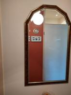 Mooie spiegel met mahonie kleur omlijsting, Huis en Inrichting, Woonaccessoires | Spiegels, Ophalen of Verzenden, Gebruikt, Rechthoekig