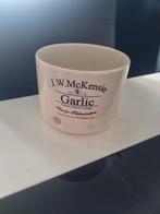 J.W. McKensie Knoflookpot, Huis en Inrichting, Ophalen of Verzenden