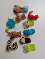 10 stoffen vinger poppetjes - kado Sint of kerst, Ophalen of Verzenden, Zo goed als nieuw