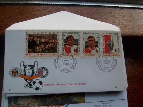 No6491 Stadspost Feyenoord 7-9-1970 Zoekt u jaargangen 1965, Postzegels en Munten, Postzegels | Eerstedagenveloppen, Onbeschreven