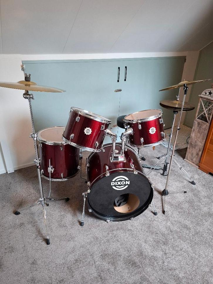Drumstel merk Dixon, Muziek en Instrumenten, Drumstellen en Slagwerk, Gebruikt, Overige merken, Ophalen