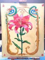 Handgemaakt bloemenschilderij, Ophalen of Verzenden