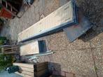 radiatoren lengte 2,90 & 1,40 lang oud ijzer, Ophalen, Gebruikt