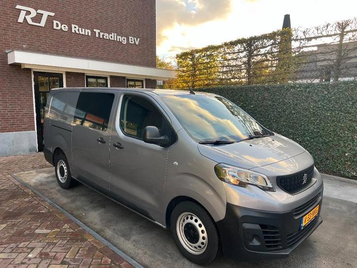 Peugeot Expert 2.0 blue hdi L3 DC 2x schuifdeur Dubbele cabi, Auto's, Bestelauto's, Te koop, Achteruitrijcamera, Airconditioning