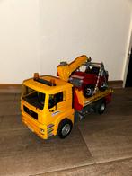 Bruder MAN Takelwagen met Jeep - Speelgoedauto, Ophalen, Zo goed als nieuw, Jongen of Meisje