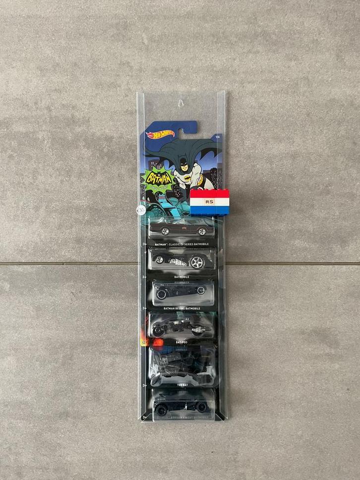 Hot Wheels | Complete Batman serie - JL10 - Nieuw, Hobby en Vrije tijd, Modelauto's | Overige schalen, Nieuw, Auto, Ophalen of Verzenden
