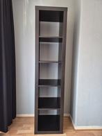 Zwarte open EXPEDIT / KALLAX kast (IKEA) - 5 vakken, Ophalen, Zo goed als nieuw
