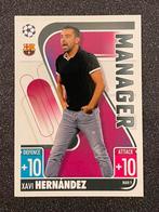 Topps MA EXTRA 21/22   MANAGER  XAVI HERNÁNDEZ  FC BARCELONA, Ophalen of Verzenden, Zo goed als nieuw, Plaatje