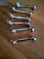 6 bestek onder leggers, Ophalen of Verzenden