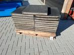 6,5m² 60x60 terrastegels, Ophalen, Zo goed als nieuw, Beton, Terrastegels
