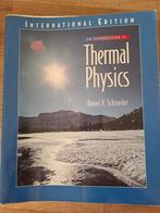 Thermal Physics, Ophalen of Verzenden, Beta, Zo goed als nieuw, WO