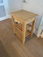 Bekvam roltafel / trolley / keuken bijzettafel, Ophalen, 50 tot 100 cm, Zo goed als nieuw, Minder dan 100 cm