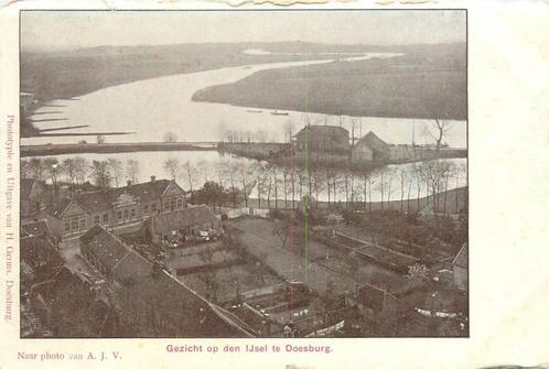 (701-154-007) Doesburg Gezicht op den Ijssel, Verzamelen, Ansichtkaarten | Nederland, Gelderland, Verzenden