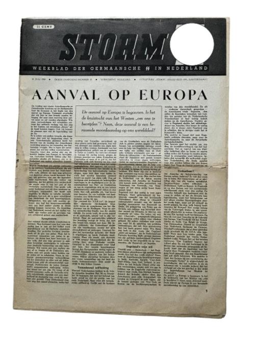 Storm Xx (NSB), Verzamelen, Militaria | Tweede Wereldoorlog, Overige soorten, Boek of Tijdschrift, Nederland, Ophalen of Verzenden