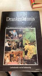 Dranken kennis deel 1 wijnkennis, Boeken, Ophalen of Verzenden, Gelezen