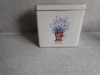 Voorraad Blik 15x14x7 cm. Lavender JET by ter Steege, Verzamelen, Blikken, Ophalen of Verzenden, Zo goed als nieuw, Overige, Overige merken