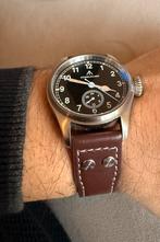 STEELFLIER – Pilot Watch (Vintage Military Stijl), Seiko, Staal, Met bandje, Ophalen of Verzenden