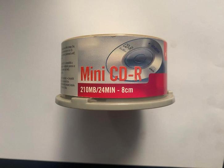 Imation Mini CD-R 25st                        Voor o.a. Nint, Computers en Software, Beschrijfbare discs, Nieuw, Overige typen