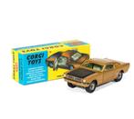 Ford Mustang Fastback 2 + 2 Goud / Zwart Corgi NEW 1/46 R320, Verzenden, Nieuw, Auto, Corgi