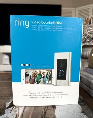 Ring Video Doorbell Elite!(NIEUW) beschikbaar voor biedingen