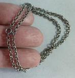 Zilveren ketting Jasseron schakels 42 cm 3,1 mm zwart zilver, https://www.zilverjuwelier.nl/nieuw-toegevoegde-voorwerpen/, Ophalen of Verzenden