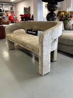 Luxe Teddy Velvet Eetkamerbank Macao NIEUW - Beige Sand NEW, Huis en Inrichting, Stoelen, Overige kleuren, Info@oosterbaanwonen.nl
