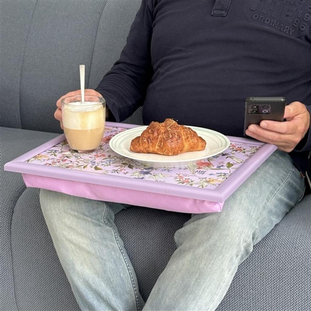 Eten met het bord op schoot? Laptray – Comfortabel en handig, Huis en Inrichting, JP Webshops, Verzenden, Rond, Nieuw