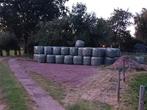 Midi balen voordroog hooi 2de snee, Ophalen, Vee