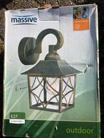 Massive Buitenlamp Wandlamp - Nieuw in doos!, Huis en Inrichting, Ophalen of Verzenden, Nieuw