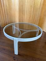 Vintage Space Age Salontafel met rookglas, Ophalen