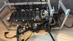 Mining rig zonder GPU tot 7 videokaarten, Ophalen, T, T, Zo goed als nieuw
