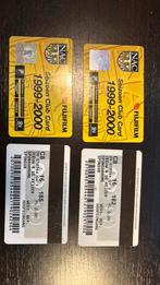 4 NAC seizoenskaarten 1999-2000, Ophalen of Verzenden, Zo goed als nieuw, NAC Breda, Overige typen