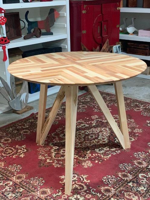 cirkelvormige tafel, Huis en Inrichting, Tafels | Statafels, Zo goed als nieuw, Ophalen of Verzenden