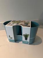 Mepal Hydro Herbs Twin kruidenpot – Nordic blue, Huis en Inrichting, Ophalen of Verzenden, Nieuw