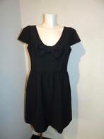 Red Valentino nette zwarte jurk strik voorkant IT 46, Maat 38/40 (M), Verzenden, Zwart, Zo goed als nieuw