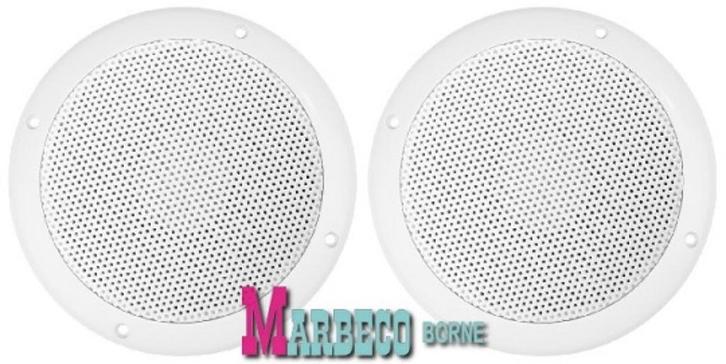 Marine speaker set, Luidspreker set, PD 4 inch, Waterbestand, Audio, Tv en Foto, Luidsprekers, Nieuw, Front, Rear of Stereo speakers