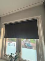 Donkergrijs verduisterend rolgordijn, 117cm breed, Ophalen, Zo goed als nieuw, Grijs, 100 tot 150 cm