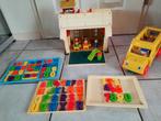Fisher Price Schooltje 1971 + Extra's, Ophalen of Verzenden, Gebruikt, Speelset