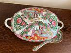 Cantonees Famille Rose Deksel Schaal, Antiek en Kunst, Ophalen of Verzenden