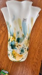 Vaas Fidrio 30 cm hoog, Minder dan 50 cm, Glas, Ophalen, Overige kleuren