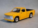 Chevrolet S10 1992 Geel 1:24, Ophalen of Verzenden, Zo goed als nieuw, Bburago
