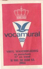 Vocamural Calcar Zwolle - vinyl wandbekleding vogel, Verzamelen, Ophalen of Verzenden