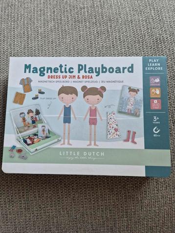 Little Dutch Magnetisch Aankleedbord Jim & Rosa beschikbaar voor biedingen