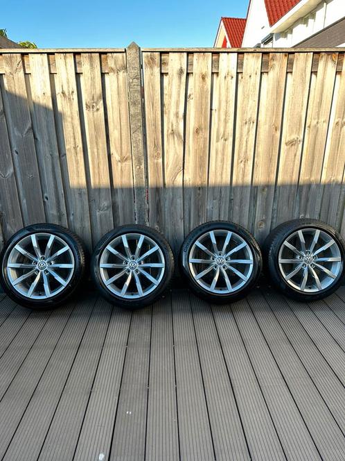 Originele volkswagen passat b8 monterey 18 inch velgen, Auto-onderdelen, Banden en Velgen, Banden en Velgen, Zomerbanden, 18 inch