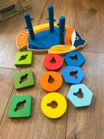 Houten spel vis incl. Ovp beschikbaar voor biedingen