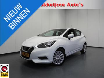 Nissan Micra 1.0 IG-T Acenta NAVI-APP/AIRCO/CRUISE! beschikbaar voor biedingen