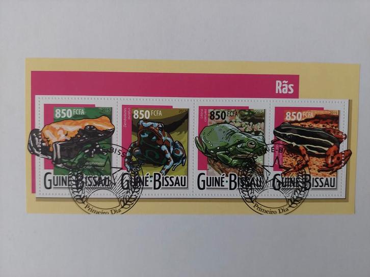161 Kikker, Kikkers, Postzegels en Munten, Postzegels | Thematische zegels, Dier of Natuur, Ophalen of Verzenden
